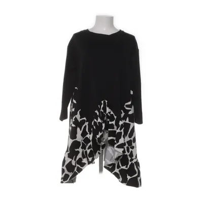 Dress (Black, White) from Wendy Trendy Cotton, Elastane