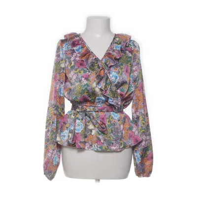 Peplum top (Roze, Lila, Meerkleurig) van Missguided