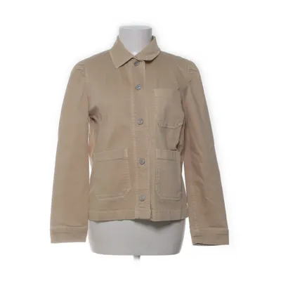 Spijkerjas (Beige) van Selected Femme Katoen, Elastaan