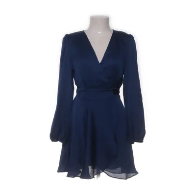 Omlottklänning (Blå) från Mango