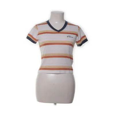 T-shirt (Vit, Flerfärgad) från RVCA Bomull, Polyester