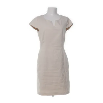 Jurk (Beige) van Oui Katoen, Elastaan, Polyamide