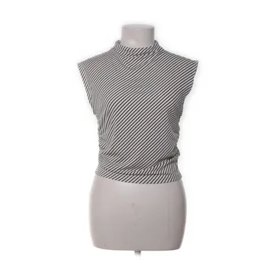 Topp (Svart, Vit) från H&M Modern Classic Polyester, Elastan