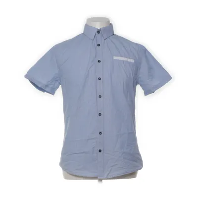 Chemise à manches courtes (Bleu, Blanc) de Savvy Citizen Coton