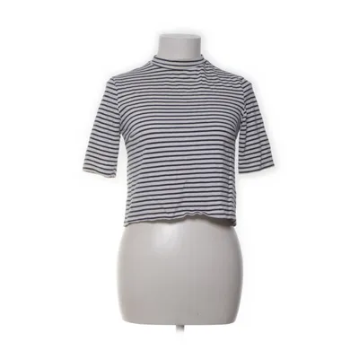 Haut (Bleu, Blanc) de Monki Coton, Élasthane