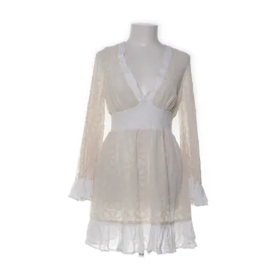 Dress (White) from River Island Polyester, Viscose