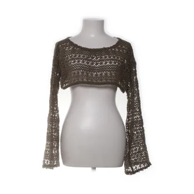 Crop top (Groen) van Cider Elastaan, Polyester