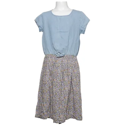 Robe (Bleu, Multicolore) de Yigga Coton, Viscose