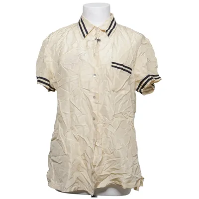 Kortärmad skjorta (Beige) från Oui Set Silke