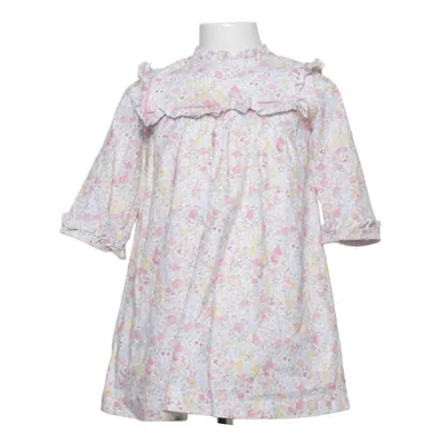 Dress (White, Multicolored) from La Coqueta Cotton