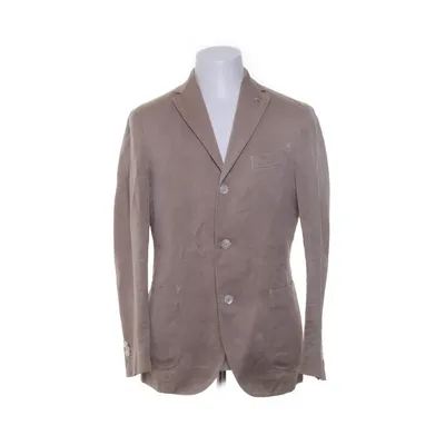 Blazer (Beige) from Boglioli Cotton, Cupro, Linen