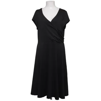 Omlottklänning (Svart) från Nora Polyester