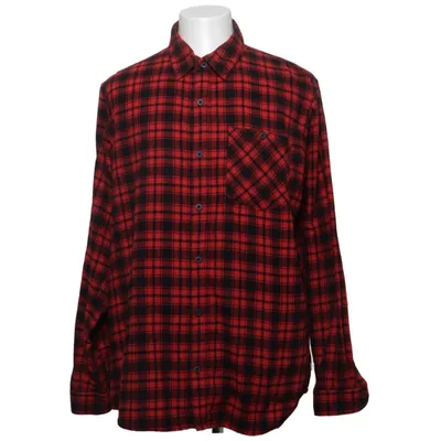 Chemise en flanelle (Rouge, Noir) de Trekmates Coton, Polyester