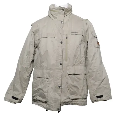 Jacket (Beige) from Tenson Cotton, Polyamide, Polyester