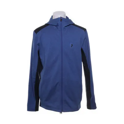 Hoodie (Blue, Black) from Peak Performance Elastane, Polyester