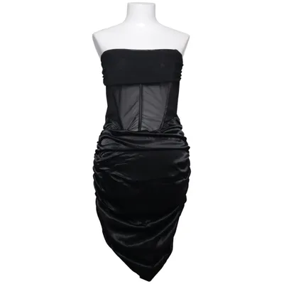 Cocktailkjole (Sort) fra Saint Genies Elastan, Polyester