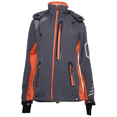 Softshell jacket (Gray, Orange, Black) from Rock Creek Elastane, Polyester