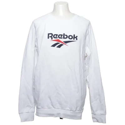 Collegetröja (Vit) från Reebok Classic Bomull, Elastan