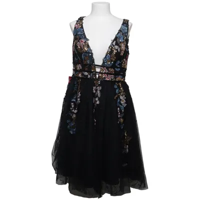 Cocktailkleid (Schwarz, Mehrfarbig) von JJ's House Polyester
