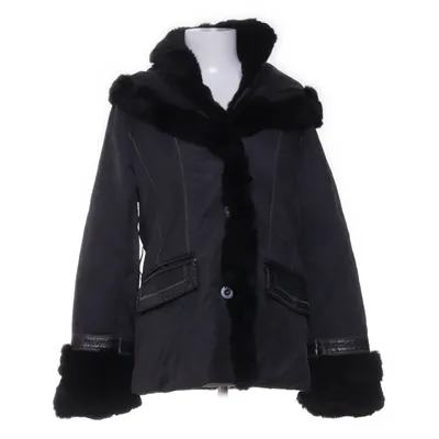 Vinterkappa (Grå, Svart) från Alexandra Bomull, Polyamid, Polyester, Kaninpäls