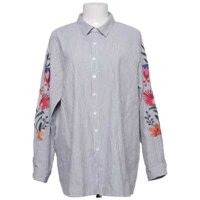Shirt (Gray, White, Multicolored) from Paprika Cotton, Polyester