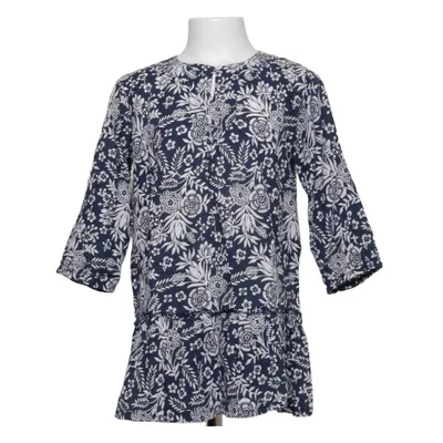 Blouse (Bleu, Blanc) de Varför Därför Coton