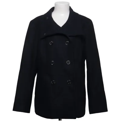Erwt jas (Zwart) van Park Lane Katoen, Viscose, Wol