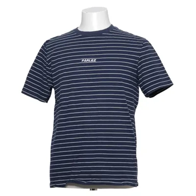 T-shirt (Bleu, Blanc) de Parlez Coton