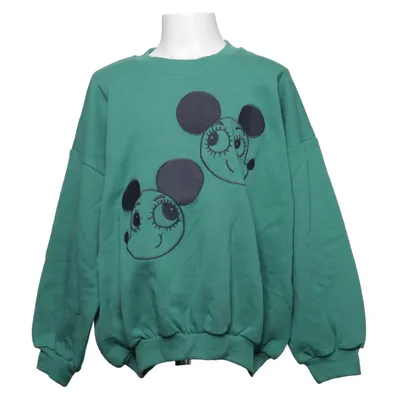 Sweatshirt (Groen) van Mini Rodini Organisch katoen