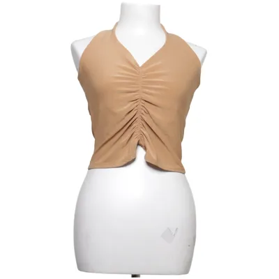 Halter neck top (Brown) from Sisters Point Elastane, Polyester