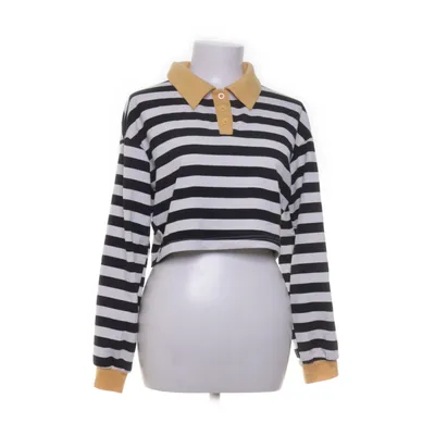 Rugbytröja (Svart, Vit, Gul) från Zaful