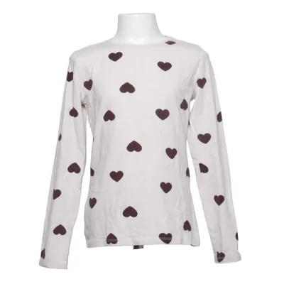 Long sleeve T-shirt (Beige, Brown) from H&M Cotton, Elastane