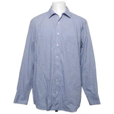 Chemise (Bleu, Blanc) de Walbusch Coton