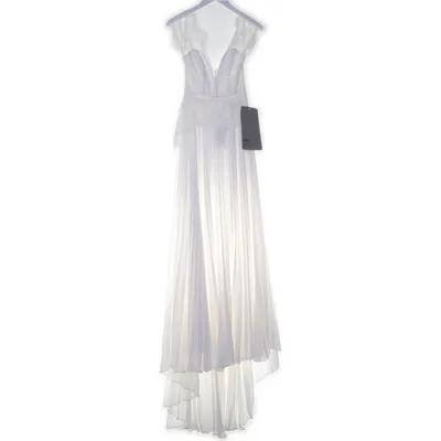 Brudklänning (Vit) från Asos Bridal Polyamid, Polyester