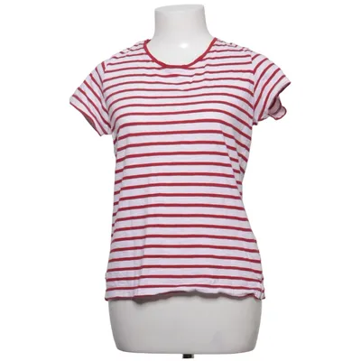 T-shirt (Red, White) from Voile Bleue Cotton