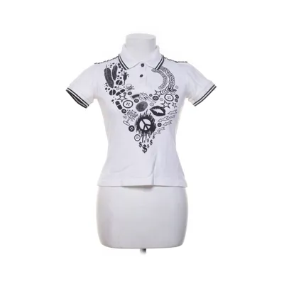 Pikétröja (Vit, Svart) från Fred Perry Bomull