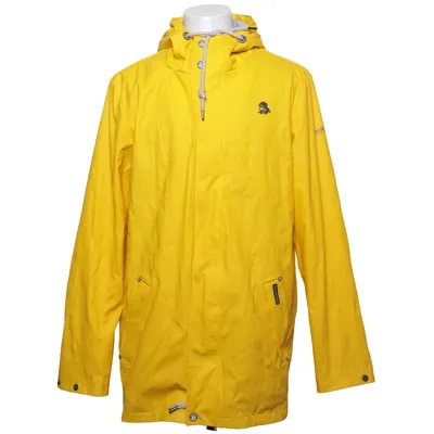 Raincoat (Yellow) from Schmuddelwedda Cotton, Polyester, Polyurethane