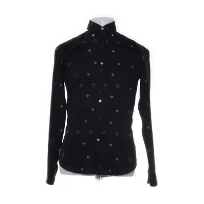 Button down shirt (Black, Multicolored) from John Henric Cotton