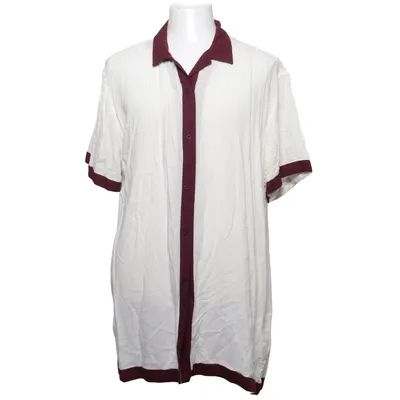 Korte mouwen shirt (Wit, Rood) van Night Addict Viscose