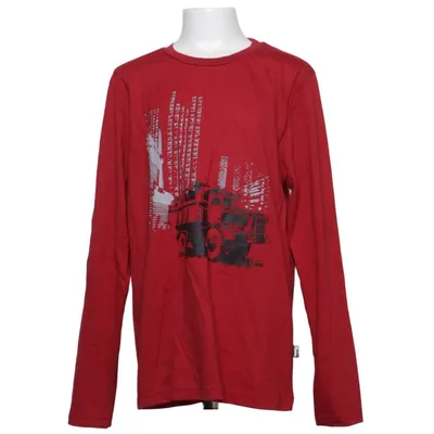 Lange mouwen shirt (Rood) van Trigema Katoen