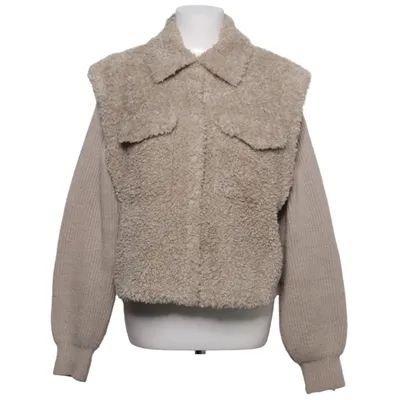 Jacka (Beige) från Yaya Women Akryl, Nylon, Polyester