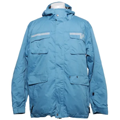 Outdoor jas (Blauw) van Warp Polyamide, Polyester