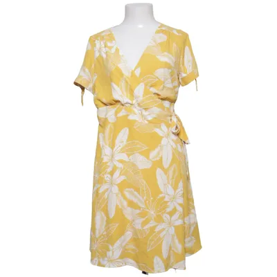 Robe portefeuille (Jaune, Blanc) de Axara Polyester