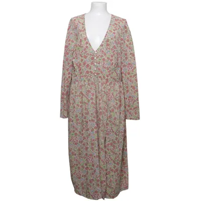 Dress (Pink, Multicolored) from Monki Elastane, Polyester