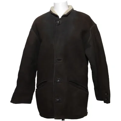 Veste en peau de mouton retournée (Marron) de Cerruti 1881