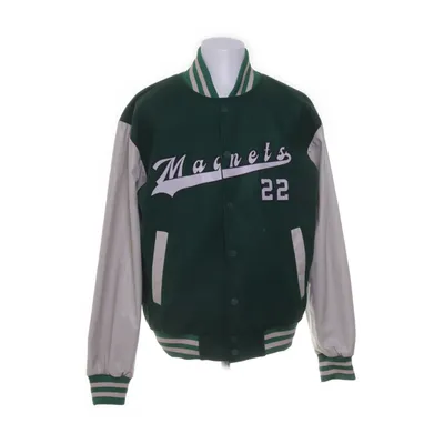 Varsity jacket (Green, Beige)