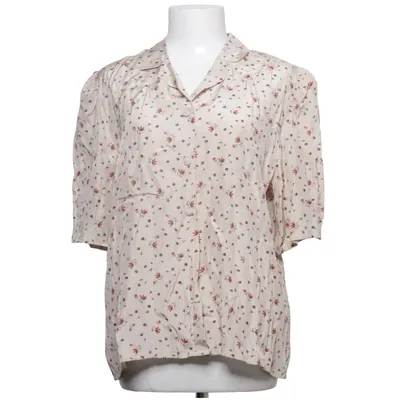 Kortärmad skjorta (Beige, Flerfärgad) från Lindbergs Viskos