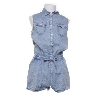 Dungaree dress (Blue) from Mim