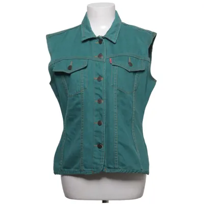 Denim vest (Green) from Review Cotton
