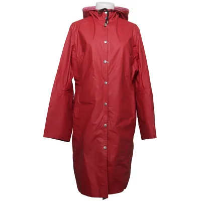 Raincoat (Red) from Ilse Jacobsen Hornbæk Cotton, Polyester